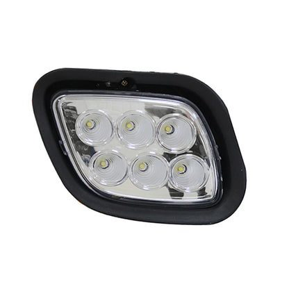 Freightliner Cascadia 2008-2017 LED Fog Light Chrome Housing 12V