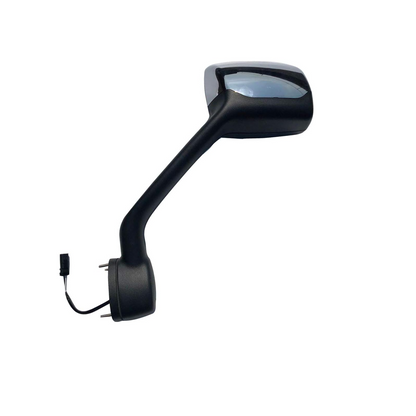 Replacement Hood Mirror for 2022-2024 Kenworth NEW T680 Next Gen Hood Mirror, Chrome Back Cover Assembly, Heated