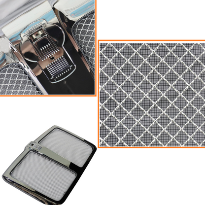 Kenworth T680 2013-2021 Front Grille with Bug Screen - Chrome | L29-6155-100