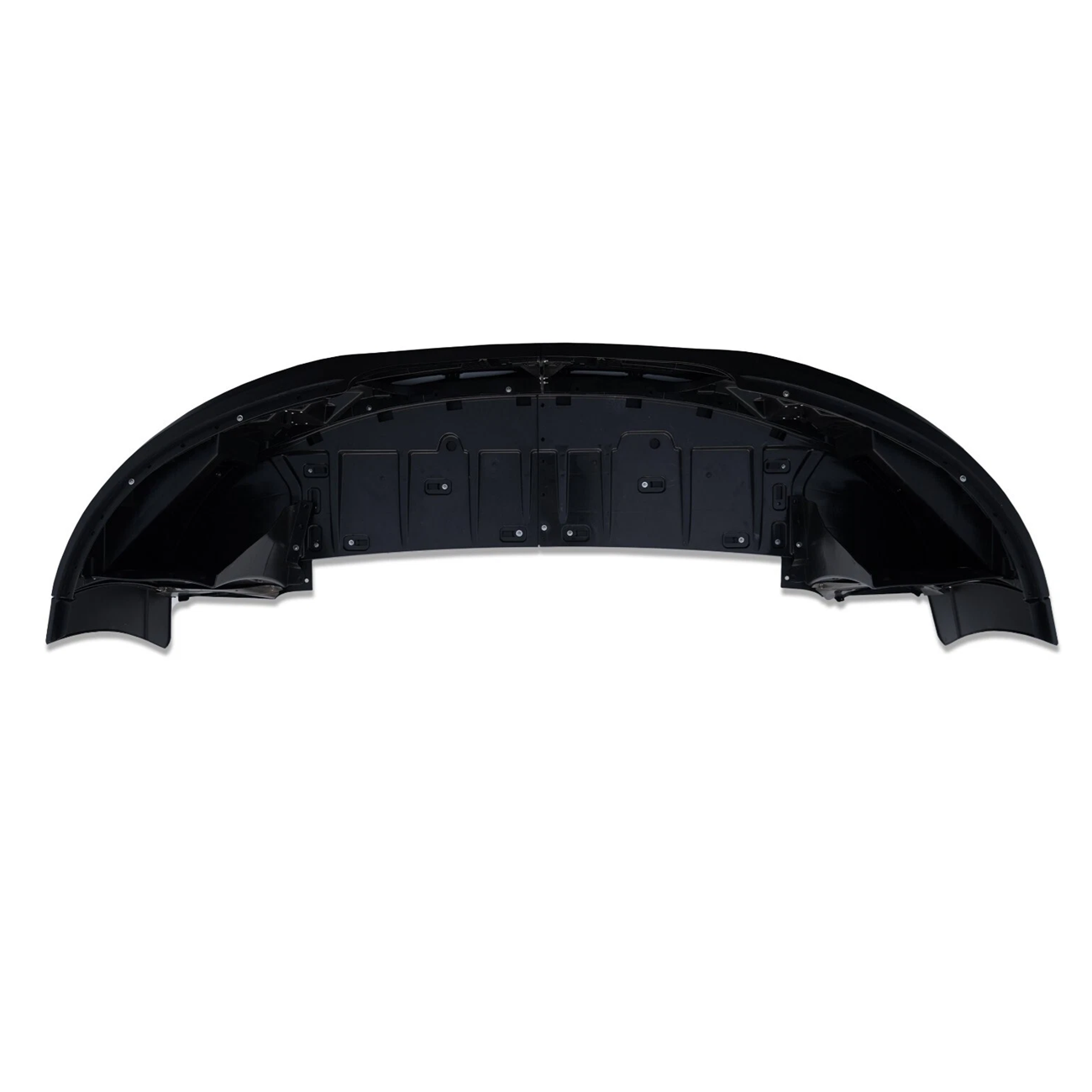 Kenworth T680 NEXT GEN 2022+ 前保险杠（无雾灯孔）镀铬