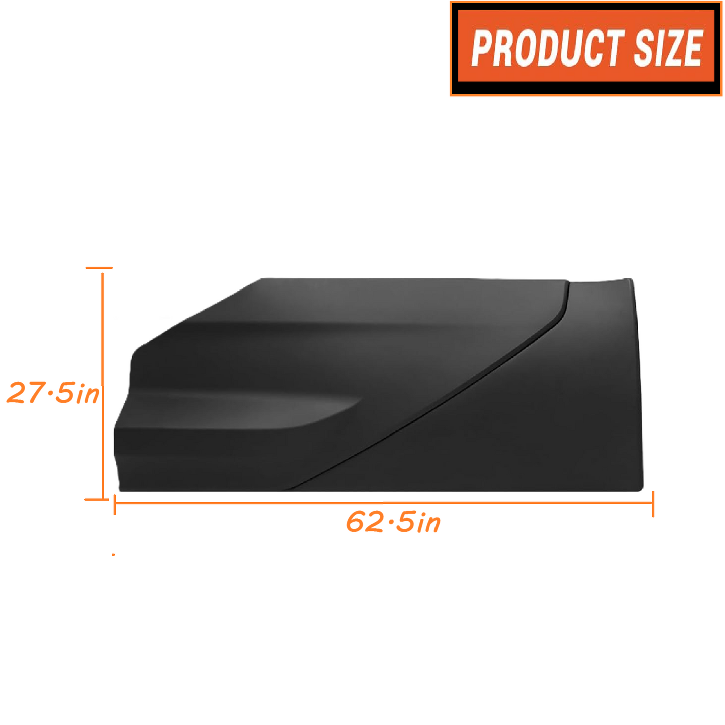 Kenworth T680 Next Gen 2022+ cab skirt/ rear fairing panel with Bracket