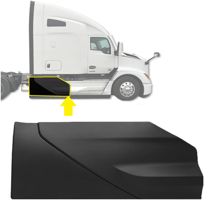 Kenworth T680 Next Gen 2022+ cab skirt/ rear fairing panel with Bracket