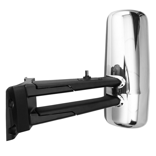 Kenworth T680/T880 2013-2020 Door Mirror Power Heated w/Arm Chrome  Left Driver Side