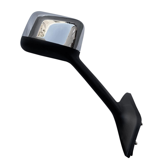 International 2018-2021 LT625 Hood Mirror with Arm - Chrome Cover Right Passenger Side