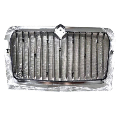 International LT 625 Front Grille with Bug Screen, Chrome 2014-2018