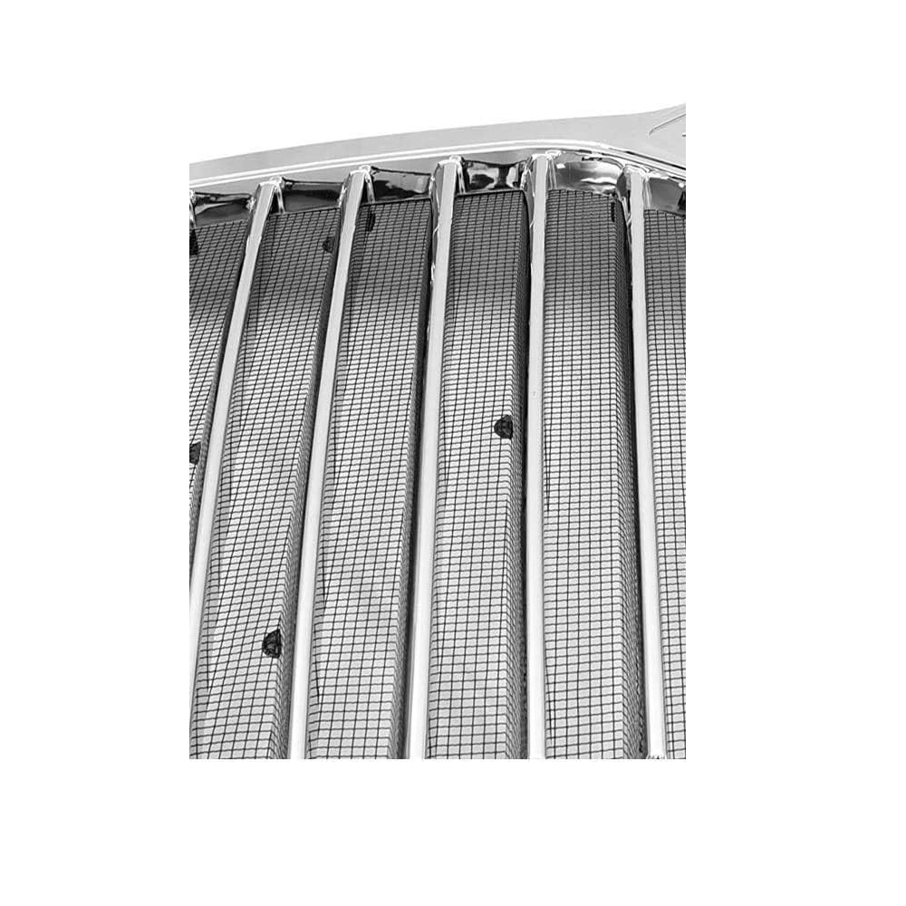 International LT 625 Front Grille with Bug Screen, Chrome 2014-2018