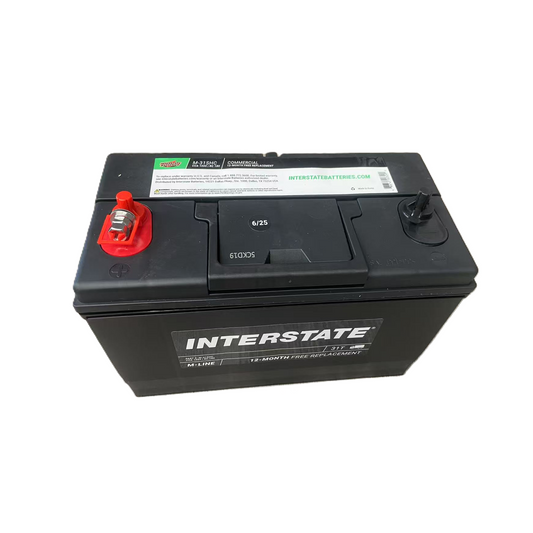 INTERSTATE BATTERIES | M-31SHC 12V Flooded Lead-Acid Battery | 95Ah 1,000 CCA | Durable Group 31 Deep-Cycle Power