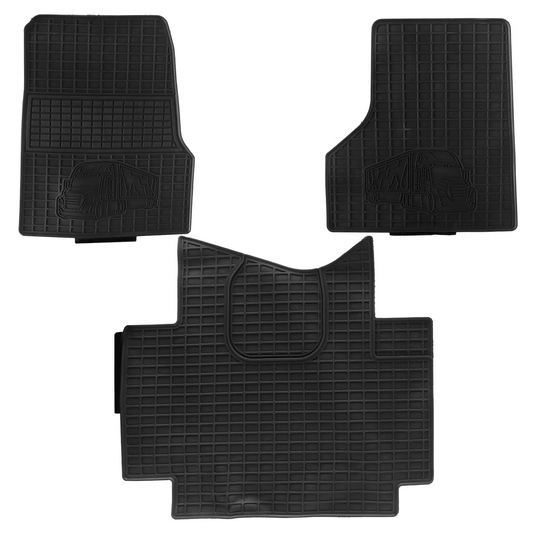 Freightliner Cascadia 2008-2017 Truck Floor Mats 3PCS Latex/Black