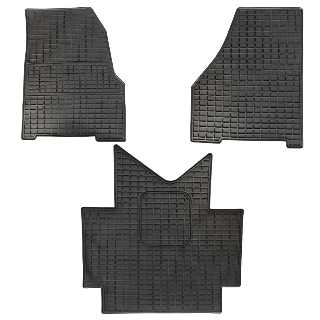 Freightliner Cascadia 2018-2023 Truck Floor Mats 3PCS Latex/Black
