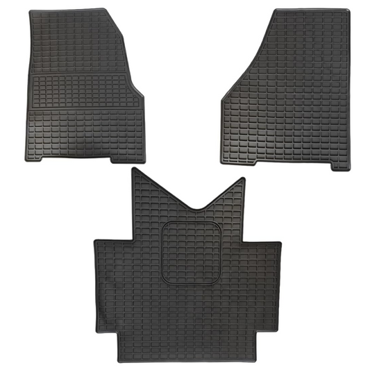 Freightliner Cascadia 2018-2023 Truck Floor Mats 3PCS Latex/Black