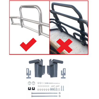 Mounting Brackets for Freightliner Cascadia 2008-2017 Deer Guard Bumper