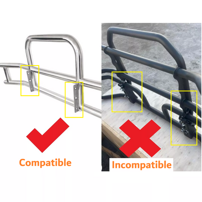 Mounting Bracket for Freightliner Cascadia 2018-2024 Front Deer Guard Bumper