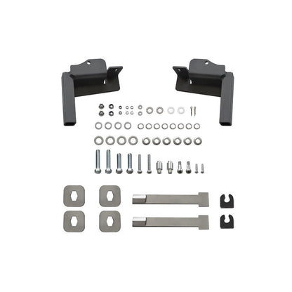 International Prostar 2008-Current Bumper Guard Mounting Bracket Set | Heavy-Duty All-Weather Front Bumper Bracket w/ Hardware Included to Attach Deer Guard for International Prostar 2008-2016
