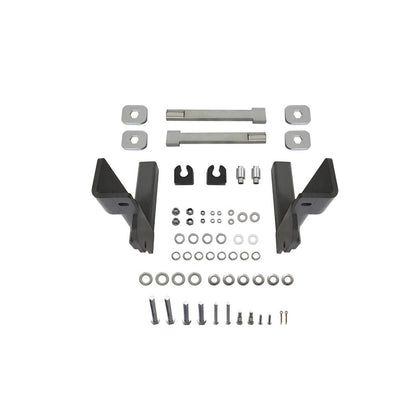 International Prostar 2008-Current Bumper Guard Mounting Bracket Set | Heavy-Duty All-Weather Front Bumper Bracket w/ Hardware Included to Attach Deer Guard for International Prostar 2008-2016