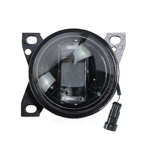 LED Fog Lights Assembly for Peterbilt 579(2013-2021), Peterbilt 587(2013-2021) ，Blcak 12V Fog Lamp&nbsp; Semi Truck&nbsp;