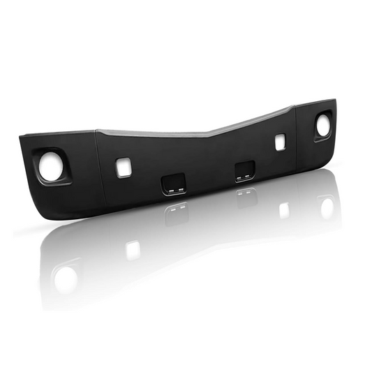 Peterbilt 579 2013-2021 bumper with fog light hole | PLASTIC