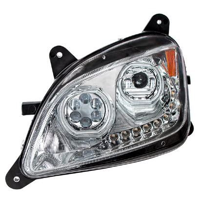 Peterbilt 579/587 2011-2020 Full LED Headlight Chrome
