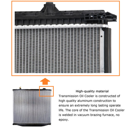 Aluminum Core Radiator TR8799 | Compatible with International / Navistar ProStar 2017+ Trucks | High-Quality Replacement for SC-238902, 2516107C91, 2516108C91