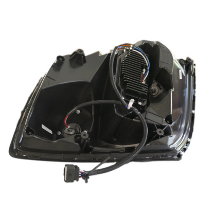 Volvo VNL 2004-2017 LED Headlight Black Housing