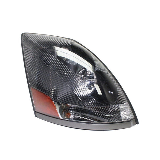 Volvo VNL 2004-2017 Headlight Black RH HALOGEN